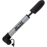 Beto Fietspomp Mini Aluminium 162 mm - Silver