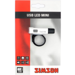 Simson mini koplamp USB led - Wit