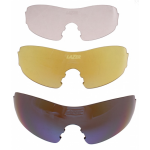 Lazer lenzenset fietsbril M1/geel/transparant - Blauw