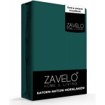 Slaaptextiel Zavelo Katoen - Hoeslaken Katoen Satijn Zand - Zijdezacht - Extra Hoog-lits-jumeaux (200x220 Cm) - Beige