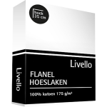 Livello Hoeslaken Flanel Wit 140 X 200 Cm