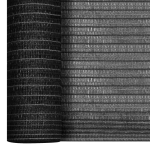 vidaXL Privacynet 68 g/m² 1x25 m HDPE antracietkleurig