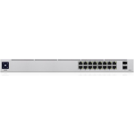 Ubiquiti Networks UniFi 16-Port PoE Managed L2/L3 Gigabit Ethernet (10/100/1000) Zilver 1U Power over Ethernet (PoE)