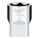 Milwaukee 1/2˝ Dop Metrisch - 22 mm - 4932480020