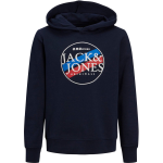 JACK & JONES - Sudadera De Niño Con Capucha - Azul