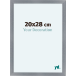 Your Decoration Como Mdf Fotolijst 20x28cm Aluminium Geborsteld - Grijs