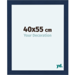 Your Decoration Como Mdf Fotolijst 40x55cm Donker Geveegd - Blauw