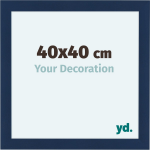 Your Decoration Como Mdf Fotolijst 40x40cm Donker Geveegd - Blauw