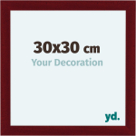 Your Decoration Como Mdf Fotolijst 30x30cm Wijn Geveegd - Rood