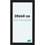 Your Decoration Como Mdf Fotolijst 20x40cm Mat - Zwart