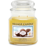 Village Candle - Soleil All Day - Medium Candle - 105 Branduren - Geel