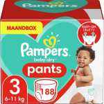 Pampers Baby-dry Pants Luiers - Maat 3 - 94 Stuks (6-11kg) X2