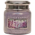 Village Candle Geurkaars Rosemary Lavender 7 Cm Wax/glas Lila - Paars
