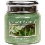Village Candle Geurkaars Eucalyptus Mint 7 Cm Wax - Groen