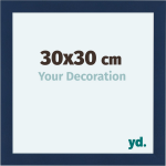 Your Decoration Como Mdf Fotolijst 30x30cm Donker Geveegd - Blauw