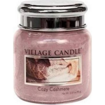 Village Candle - Cozy Cashmere - Mini Candle - 25 Branduren - Roze