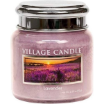 Village Candle Geurkaars Lavender 6,5 X 7 Cm Wax/glas Lila - Paars