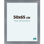 Your Decoration Como Mdf Fotolijst 50x65cm Aluminium Geborsteld - Grijs