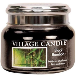 Village Candle Geurkaars Black Bamboo - - 55 Branduren - Zwart