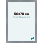 Your Decoration Como Mdf Fotolijst 50x70cm Aluminium Geborsteld - Grijs