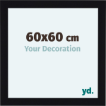 Your Decoration Como Mdf Fotolijst 60x60cm Hoogglans - Zwart