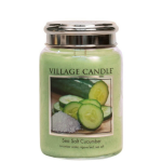 Village Candle Seasalt/cumcumber 262 Gram - Groen