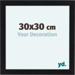 Your Decoration Como Mdf Fotolijst 30x30cm Mat - Zwart