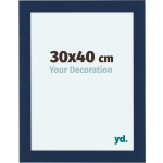 Your Decoration Como Mdf Fotolijst 30x40cm Donker Geveegd - Blauw