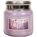 Village Candle Medium Jar Geurkaars - Rosemary Lavender - Paars