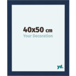 Your Decoration Como Mdf Fotolijst 40x50cm Donker Geveegd - Blauw