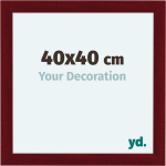 Your Decoration Como Mdf Fotolijst 40x40cm Wijn Geveegd - Rood