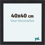 Your Decoration Como Mdf Fotolijst 40x40cm Houtnerf - Zwart