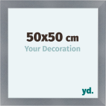 Your Decoration Como Mdf Fotolijst 50x50cm Aluminium Geborsteld - Grijs