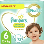 Pampers - Premium Protection - Maat 6 - Mega Pack - 72 Luiers