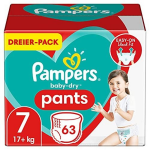 Pampers - Baby Dry Pants - Maat 7 - Mega Pack - 63 Luierbroekjes