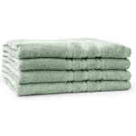 Linnick Pure Douchelaken 70x140cm - Soft Green - Set Van 4 - Groen