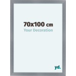 Your Decoration Como Mdf Fotolijst 70x100cm Aluminium Geborsteld - Grijs