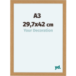 Your Decoration Como Mdf Fotolijst 29,7x42cm A3 Beuken - Bruin