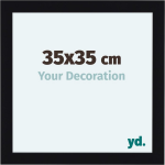 Your Decoration Como Mdf Fotolijst 35x35cm Hoogglans - Zwart