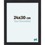 Your Decoration Como Mdf Fotolijst 24x30cm Houtnerf - Zwart