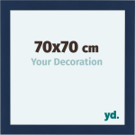 Your Decoration Como Mdf Fotolijst 70x70cm Donker Geveegd - Blauw