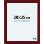 Your Decoration Como Mdf Fotolijst 28x35cm Wijn Geveegd - Rood