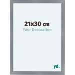 Your Decoration Como Mdf Fotolijst 21x30cm Aluminium Geborsteld - Grijs