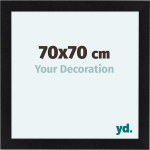 Your Decoration Como Mdf Fotolijst 70x70cm Mat - Zwart