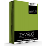 Slaaptextiel Zavelo Double Jersey Hoeslaken Appeltjes-1-persoons (90x200 Cm) - Groen
