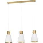 EGLO Aglientina Hanglamp - E27 - 90 Cm - Koper-geborsteld/wit