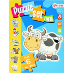 Toi-Toys Boerderij Puzzelset Incl 6 Puzzels