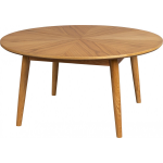 Giga Meubel Gm Salontafel 80cm Eikenhout - Naturel - Salontafel Fabio - Bruin