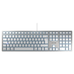 Cherry KC 6000 SLIM - Zilver (MAC) UK layout