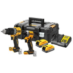 DeWalt DCK2050H2T-QW | 18V XR Compact Brushless Twin kit DCD805/DCF850 | 2x 5.0Ah accu | in TSTAK koffer